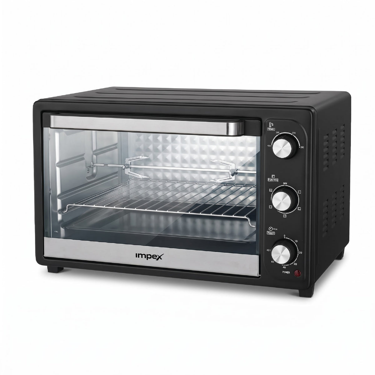 Impex 45L Electric Oven with Rotisserie (OV-2902)