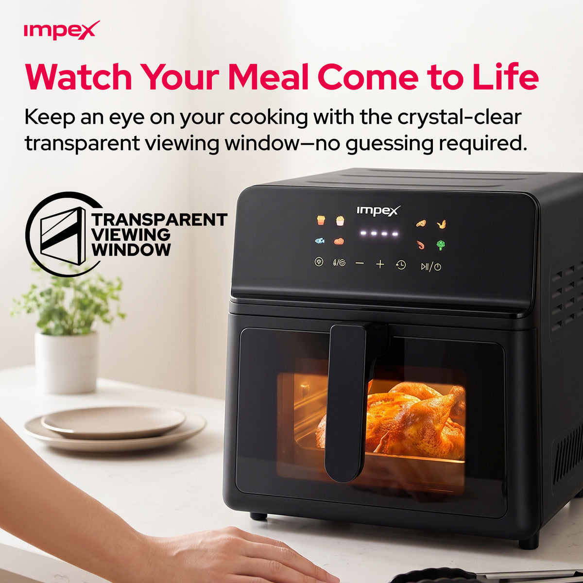 Impex 9L Digital Air Fryer (AF-4309)