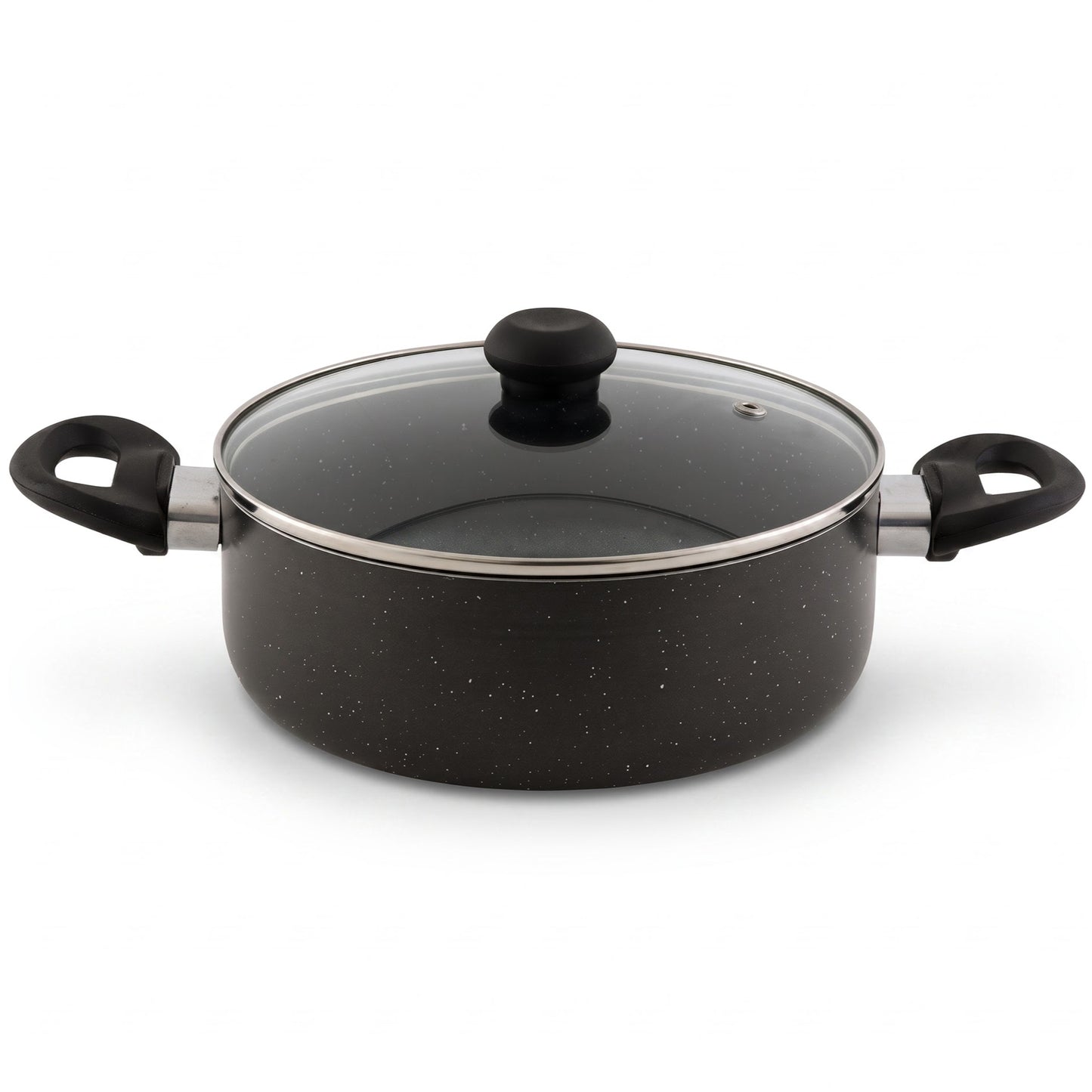 Delici Non-Stick Sauce Pan 24CM (ASP24GE) – Granite Gray | PFOA Free