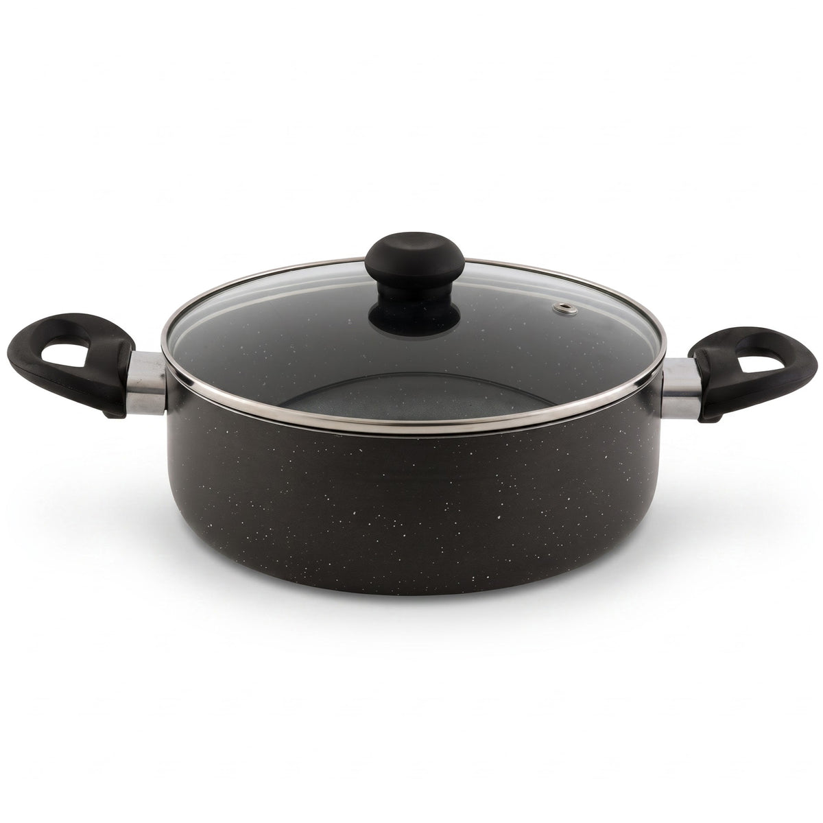 Delici Non-Stick Sauce Pan 30CM (ASP30GE) – Granite Gray | PFOA Free