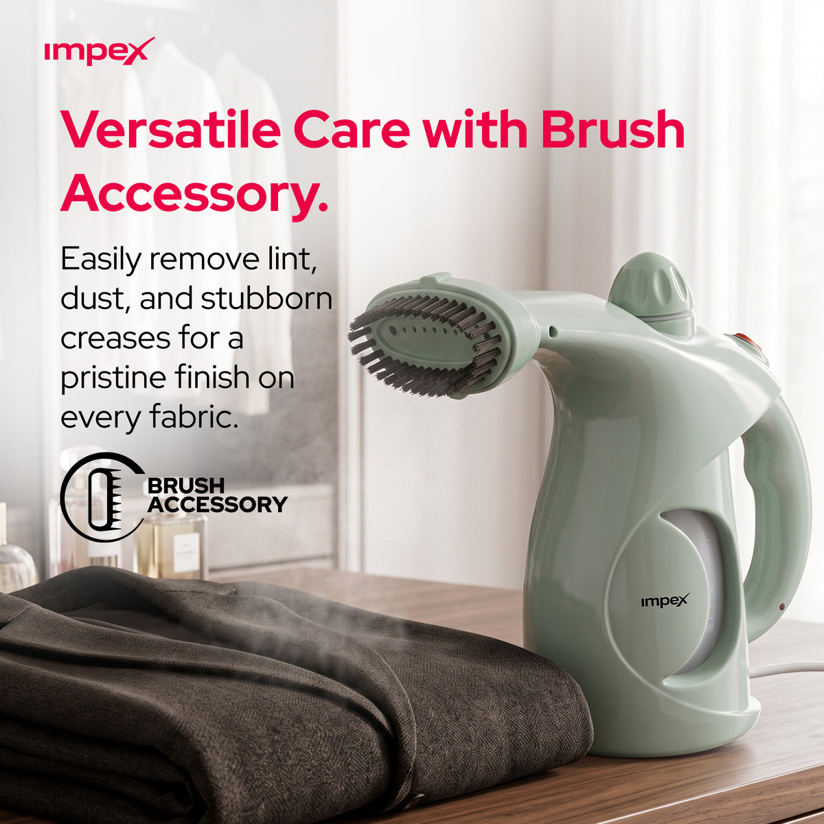 Impex Handheld Garment Steamer (GSM6017)
