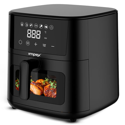Impex AF-4307 4.5L Digital Air Fryer – 1200W Smart Touch with 10 Presets