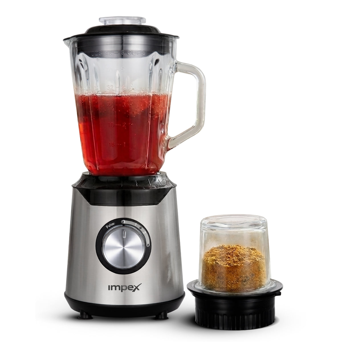 Impex 2-in-1 600W Blender & Ice Crusher (BL-3507)