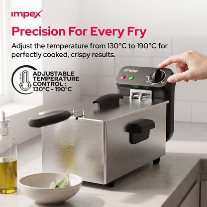 Impex 3 Ltr. Deep Fryer (IDF 1003)
