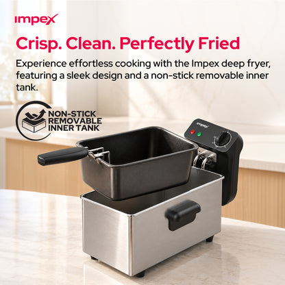 Impex 3 Ltr. Deep Fryer (IDF 1003)