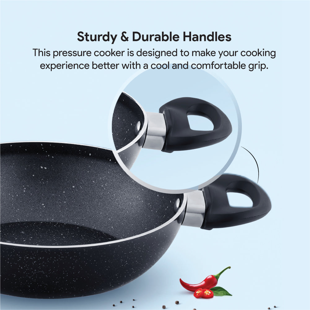 Delici Nonstick Kadai Pan 22cm (AKP22GE)