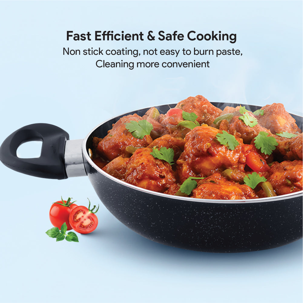 Delici Nonstick Kadai Pan 22cm (AKP22GE)