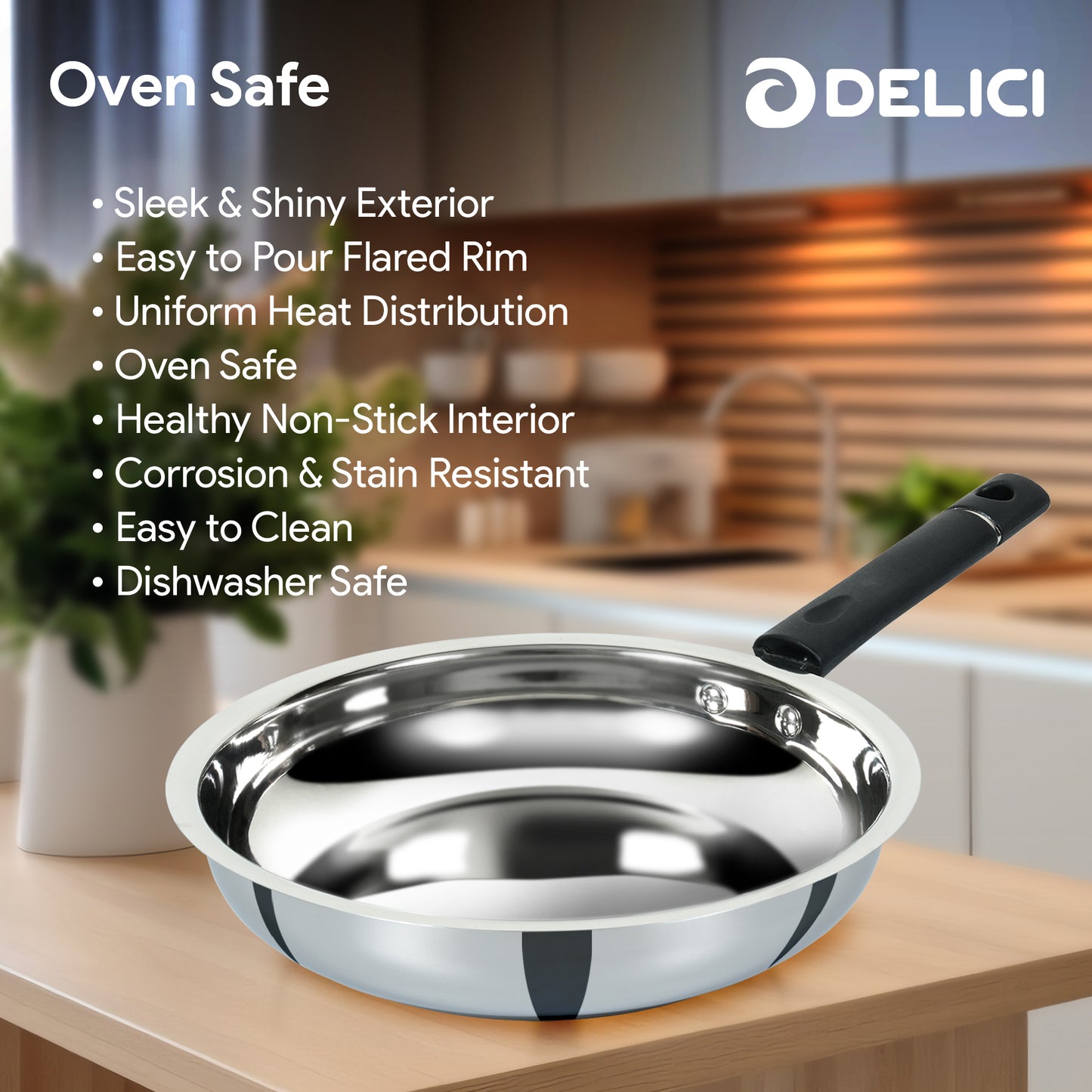 Delici SS Cookware Set 5Pcs DSK 5B