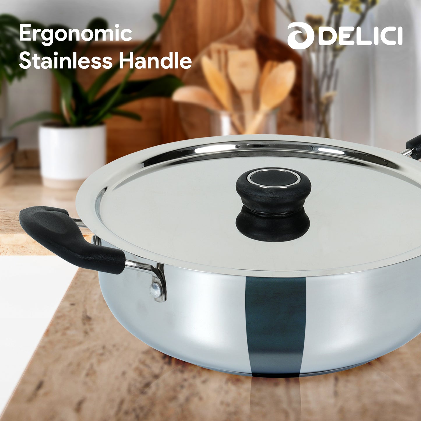 Delici SS Cookware Set 5Pcs DSK 5B